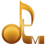 Gold David Turner Music Logo